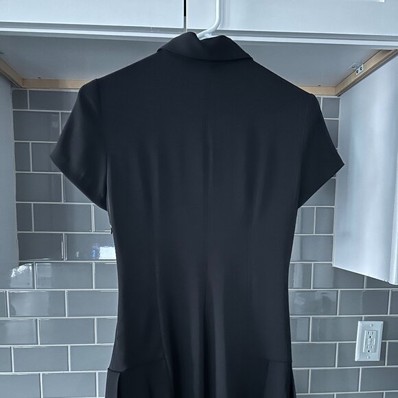 Zara Black Women's Collared Mini Dress - Picture 4 of 6